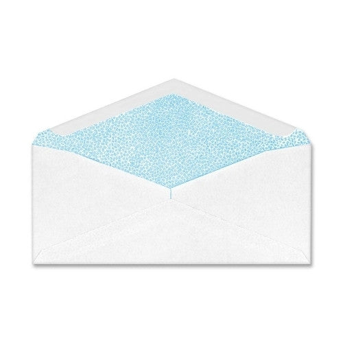 Quality Park Products Business Envelopes,Security,No 10,24lb., 4-1/8"x9-1/2",WE