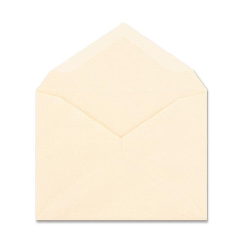 Quality Park Products Invitation Envelopes, 4.38"x5.75", 24lb., 100/BX, Ivory