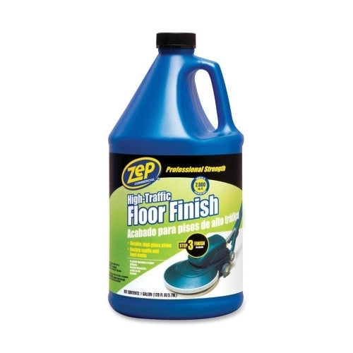 Zep Inc. Floor Finish, Commercial High Traffic, 1Gallon