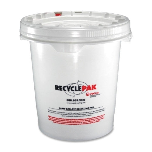 Strategic Product Distribution Recycle Kit, 5Gal., Ballast Disposal, White/Red