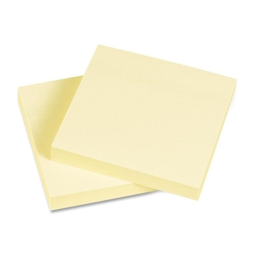 Avery Consumer Products Layflat Sticky-Notes, 3"x3", 24PD/PK, Yellow