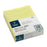 Business Source Memorandum Pads,8-1/2"x11",Wide Ruled, 50Shts/PD, Canaray