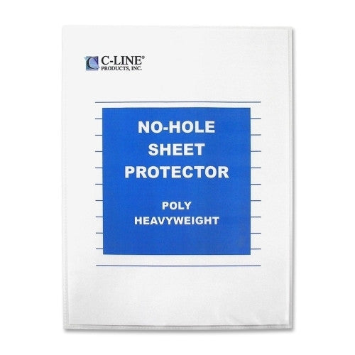 C-Line Products, Inc. Sheet Protector, Top Load, 8-1/2"x11",5/BX, Clear