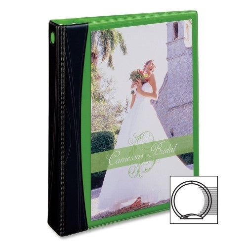 Avery Consumer Products View Binder, 8-1/2"x5-1/2", 1" Cap, Green