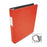 Business Source D-Ring Binder w/Label Holder, Hvy-Dty, 1", Red