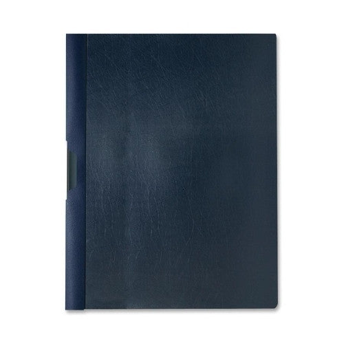 Business Source Report Cover, Side Clip, 30 Sht Cap, 8-1/2"x11", Dark Blue