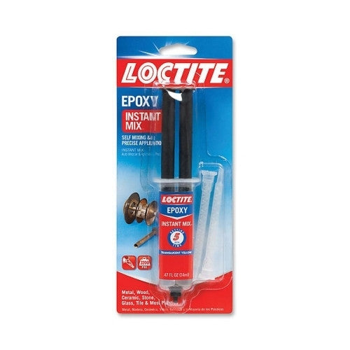 Loctite Corporation Epoxy Instant Mix Syringe, 5-Min Bond, .47 oz., Clear