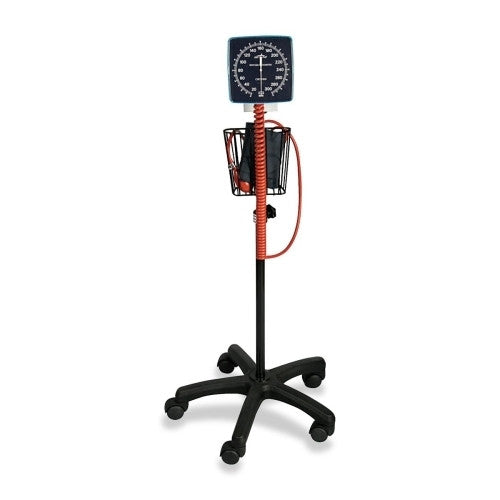 Medline Industries, INC. Mobile Aneroid, Adjust 29" To 48", Black