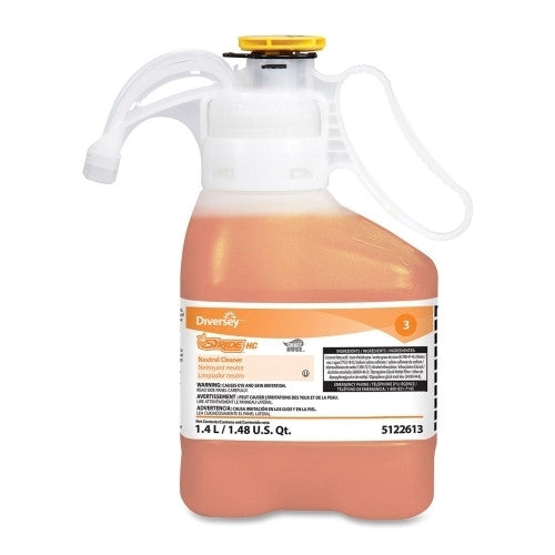 JohnsonDiversey Neautral Cleaner, Non-Alkaline, 1.4L, Citrus/Orange