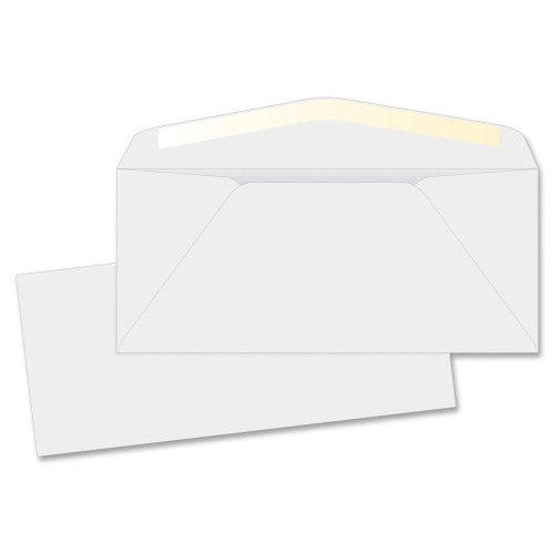 Business Source Business Envelopes, No.10, 20lb., Regular, 50/BX, WE/WV