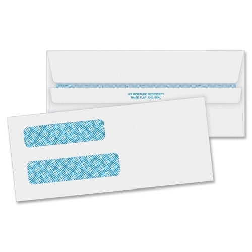 Business Source Envelope, Dbl Win, No. 8-5/8", 3-5/8"x8-5/8", 500/BX, WE