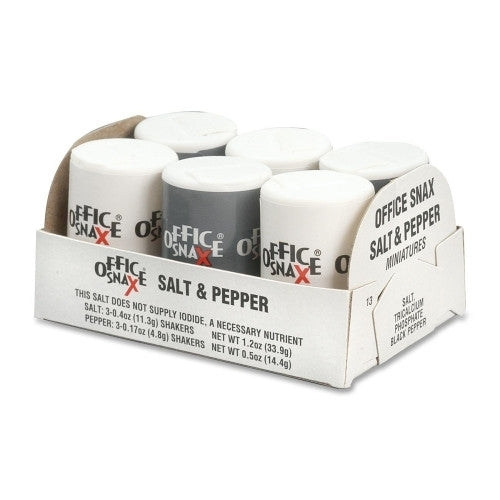 Office Snax Salt And Pepper Sets, Mini, 24PK/CT