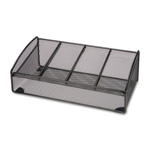 Lorell Desk Valet, 12-1/4"x6-1/4"x4-1/2", Mesh/Black