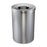 Genuine Joe Wast Receptacle, Open-Mouth, 30 Gal., Stainless Steel