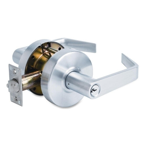 Master Lock Company Storeroom Lever w/Bump Stop, Heavy Duty, Chrome