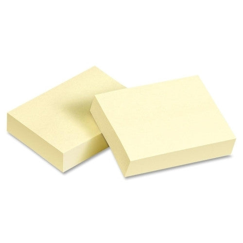 Avery Consumer Products Sticky Notes, Flat, 3"x5", 12/PK, Yellow