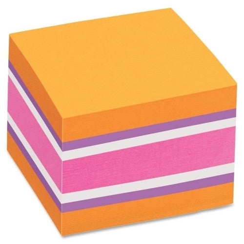 Avery Consumer Products Sticky Note Cubes,2"x2",400 Sheets/Cube,3/PK,Bright Ast.