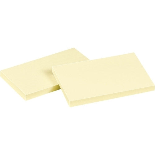 Avery Consumer Products Sticky Notes, 3"x5", 100 Shts, 12/PK, Pastel/Yellow