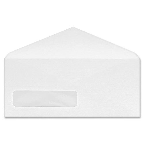 Quality Park Products Standard Window Envelope, No 10, Reg, 24lb, 4-1/8"x9-1/2",WE