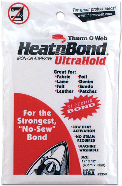 Heat'n Bond Ultra Hold Iron-On Adhesive-17"X12"