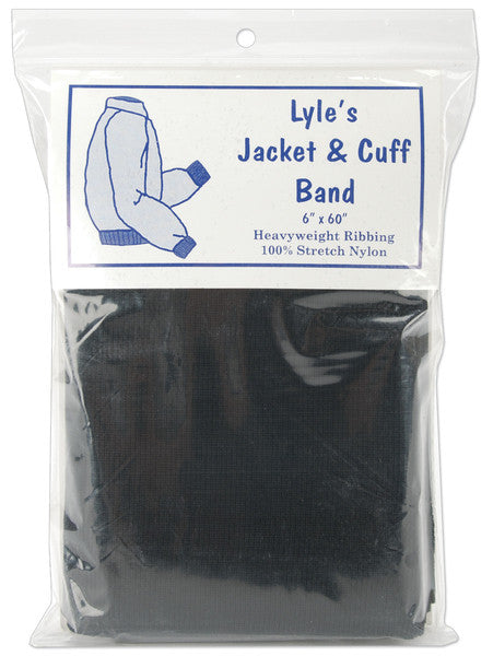 Jacket & Cuff Band 6"X60"-Black