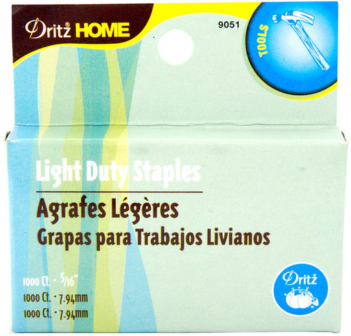 Light Duty Staple Gun Refills 5/16" 1000/Pkg-