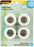 Curtain Grommets 1" Inner Diameter 8/Pkg-White