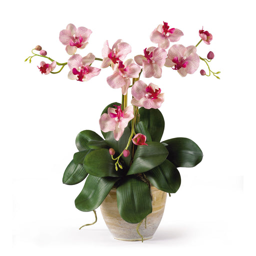 Triple Mini Phalenopsis Silk Orchid Arrangement