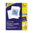 Avery Consumer Products Note Cards,Inkjet,Textured,4-1/4"x5-1/2",50/BX,White