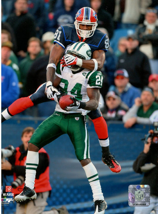 Darrelle Revis Interception vs Buffalo 8x10 Photo uns.