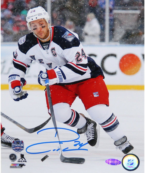 Ryan Callahan New York Rangers 2014 Stadium Series Signed 8x10 Photo