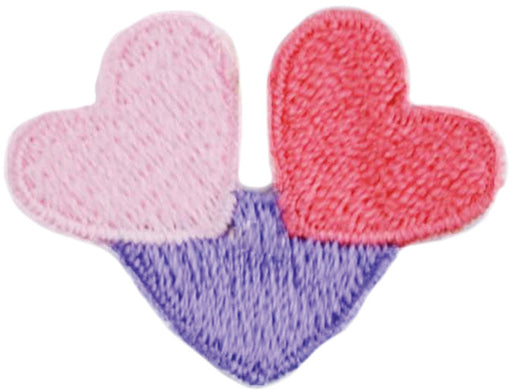 Iron-On Appliques-Lavender/Pink/Light Pink 1/Pkg