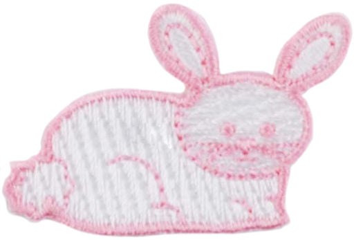 Iron-On Appliques-Bunny 1/Pkg