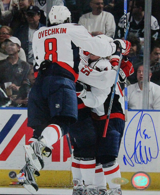 Mike Green Celebration w/ Ovechkin 8x10 Photo