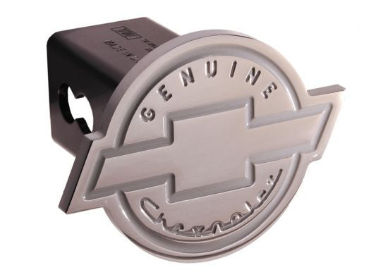 Chevy - Genuine Chevrolet - Polished - Round - 2 Inch Billet Hitch Cover