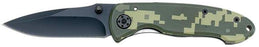 4" Digital Camouflage Knife