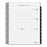 Refill for 70-545 Planner, Weekly/Monthly, White