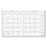 Monthly Refill for 70-290-05 Executive Planner, White