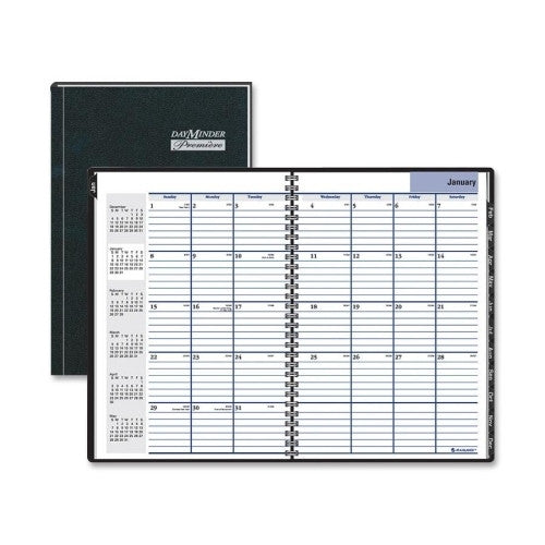 Professional Monthly Planner,14 Month, Black