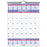 At-A-Glance 3-Month Wall Calendar,Wirebound,Jan-Dec,15-1/2"x22-3/4"