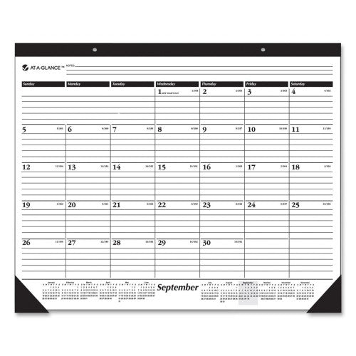 Desk Pad, 16 Months, Sep-Dec, Nonrefillable