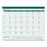 At-A-Glance Monthly Fashion Desk Pads, Jan-Dec, 1PPM, 22"x17", Green