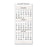 At-A-Glance Wall Calendar, 14 Months Dec-Jan,12-1/4"x27", WE/CE