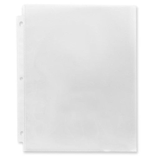 Anglers Company Ltd. Sheet Protector,Top Load,11"x8-1/2",50/BX,Crystal Clear