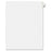 Avery Consumer Products Numeric Divider, "26", Side Tab, 11"x8-1/2", 25/PK, White