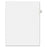 Avery Consumer Products Numeric Divider, "30", Side Tab, 11"x8-1/2", 25/PK, White