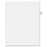 Avery Consumer Products Numeric Divider, "31", Side Tab, 11"x8-1/2", 25/PK, White