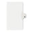 Avery Consumer Products Numeric Divider, "38", Side Tab, 11"x8-1/2", 25/PK, White