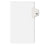 Avery Consumer Products Numeric Divider, "52", Side Tab, 11"x8-1/2", 25/PK, White