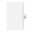 Avery Consumer Products Numeric Divider, "65", Side Tab, 11"x8-1/2", 25/PK, White